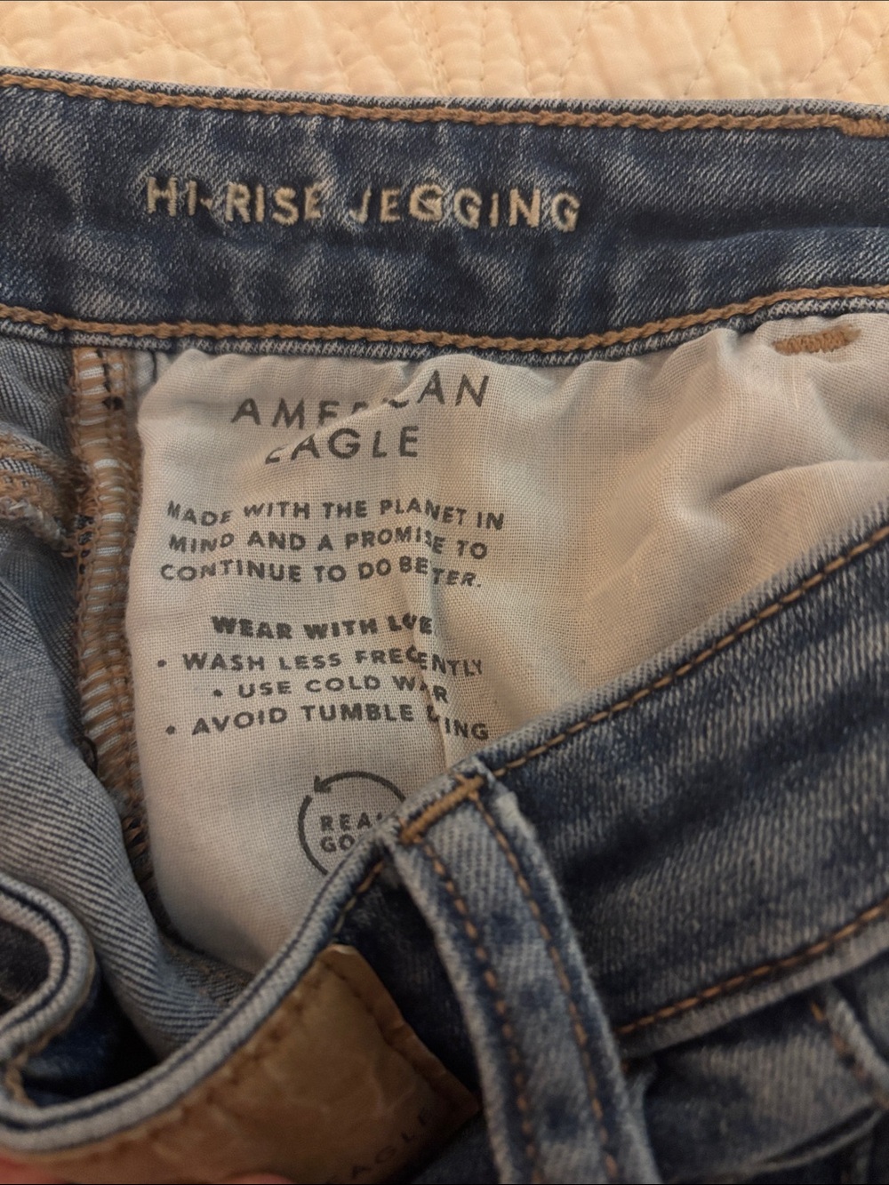 American Eagle Outfitters Skinny Hi Rise Jegging - Picture 4 of 5